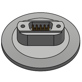 KF/ISO多针D型引线法兰