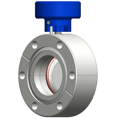真空CF法兰手动蝶阀