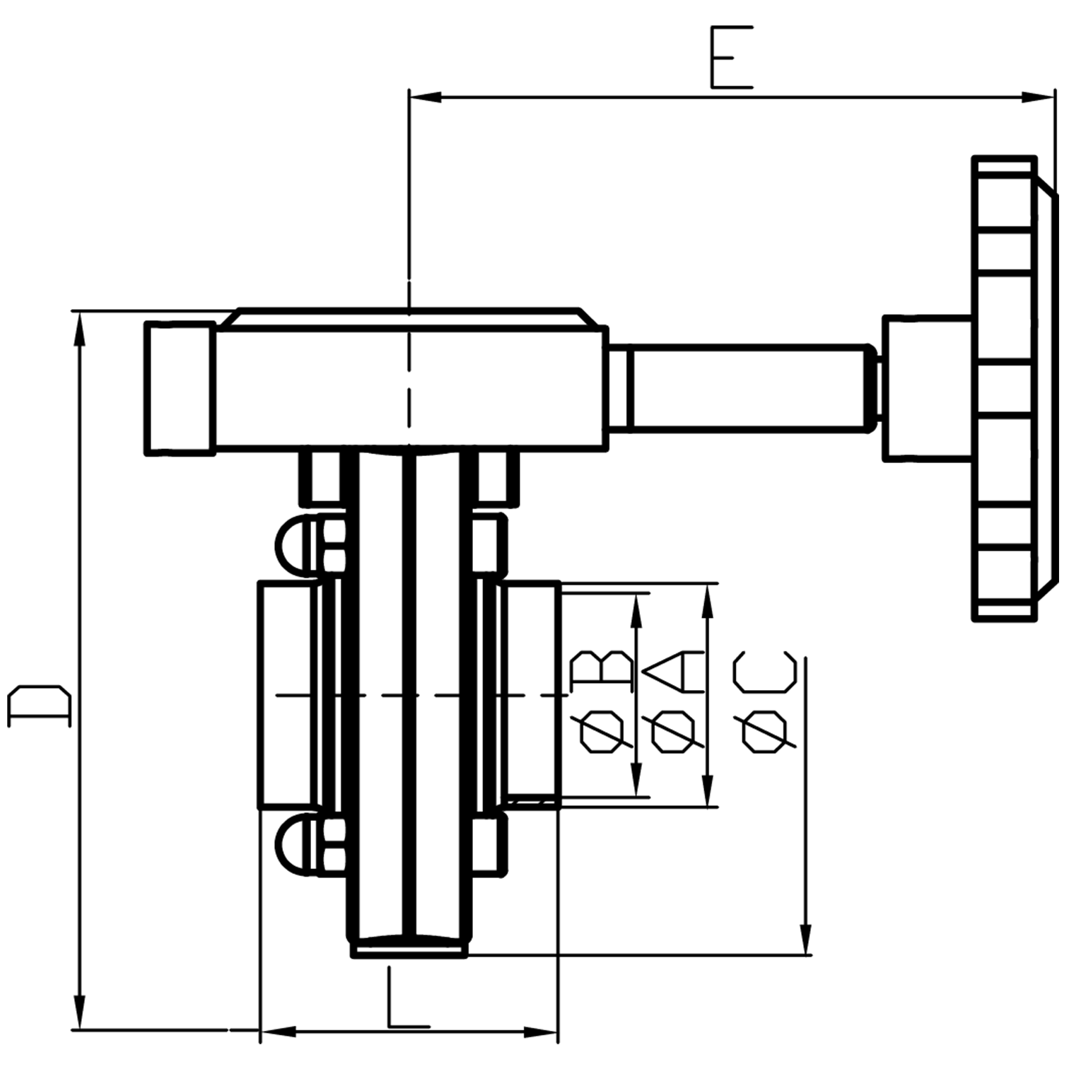 焊式手动微调蝶阀