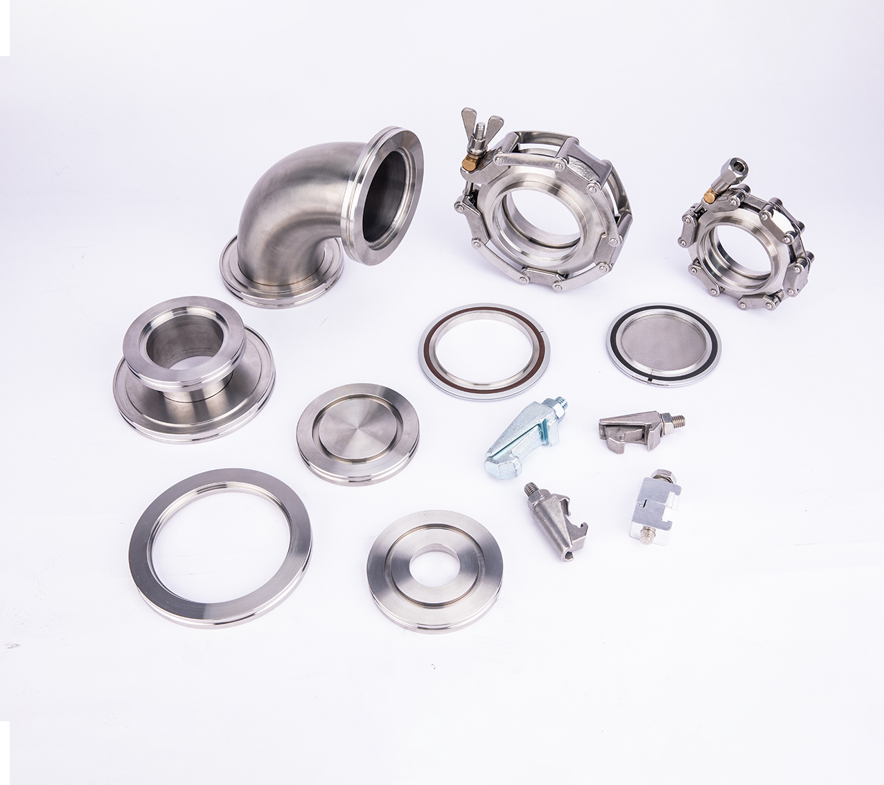 真空配件中 KF法兰,ISO法兰,NW法兰,CF法兰的区别与应用